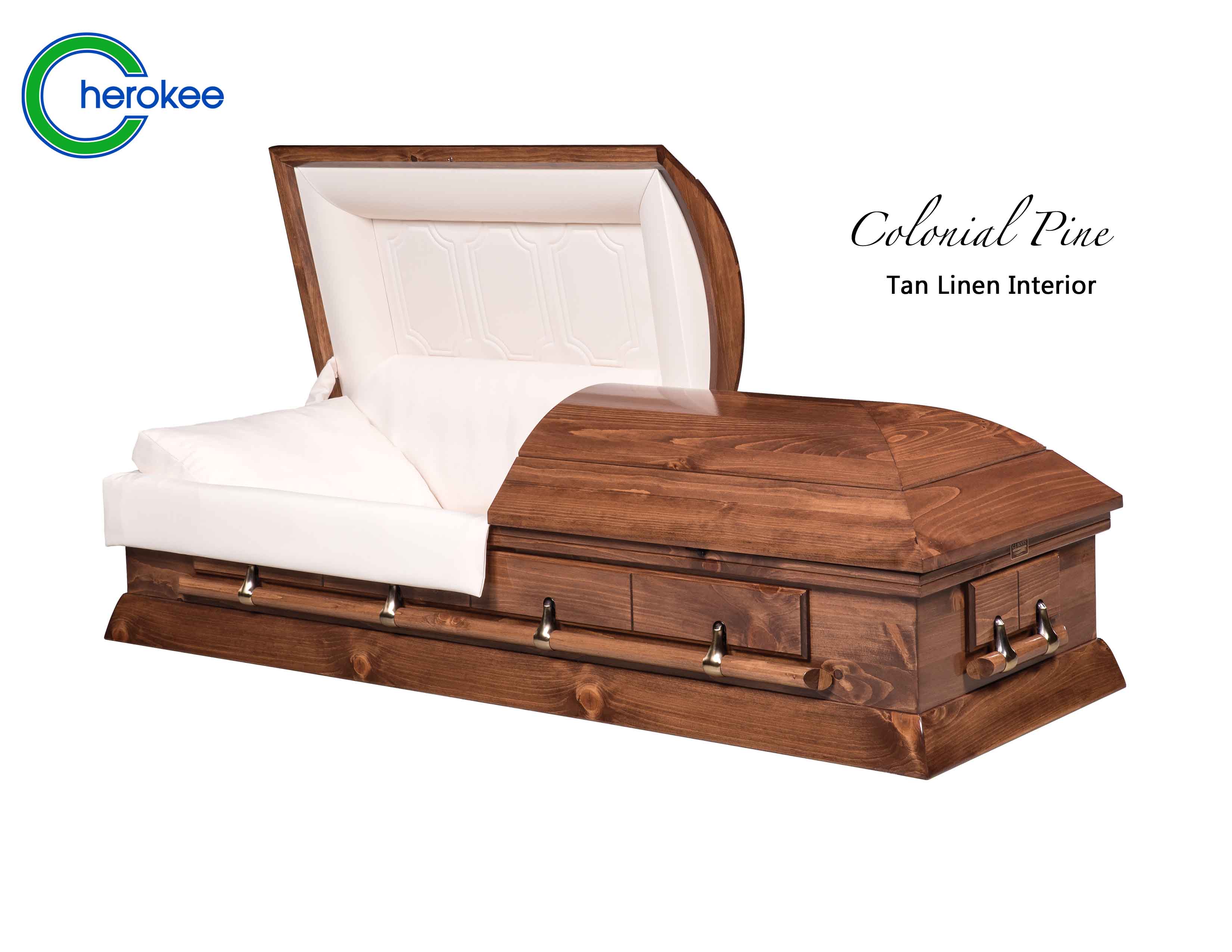 Colonial Pine Cherokee Adult Caskets